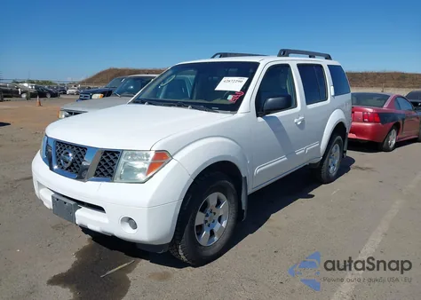 2006 Nissan Pathfinder Le/Se/Xe from USA, damaged, VIN 5N1AR18W66C665576